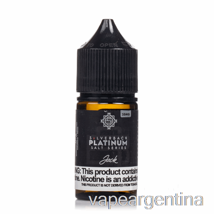 Jack - Sales Silverback Platinum Series - 30ml 45mg Vape Argentina